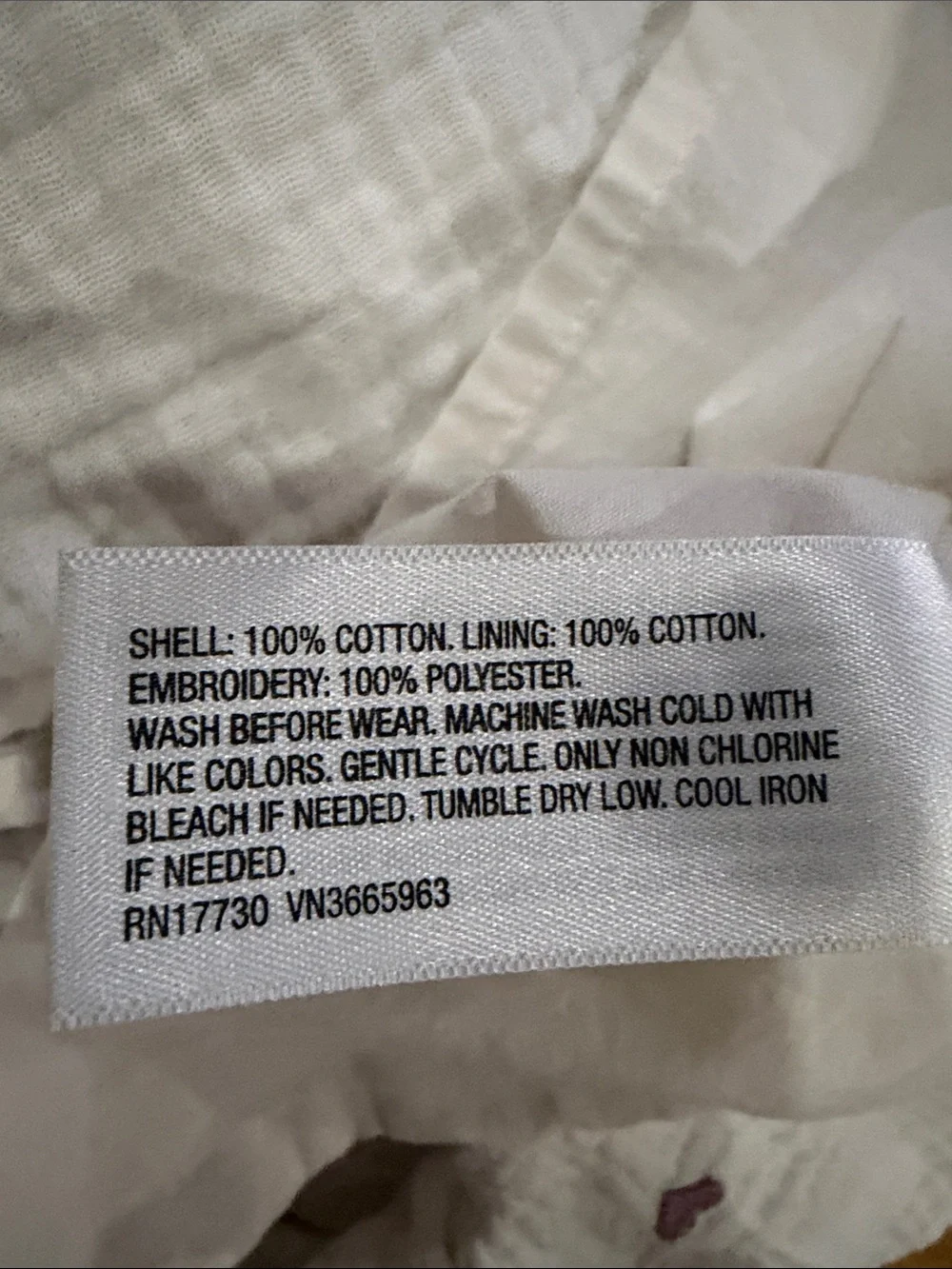 Cat & Jack embroidered heart dress